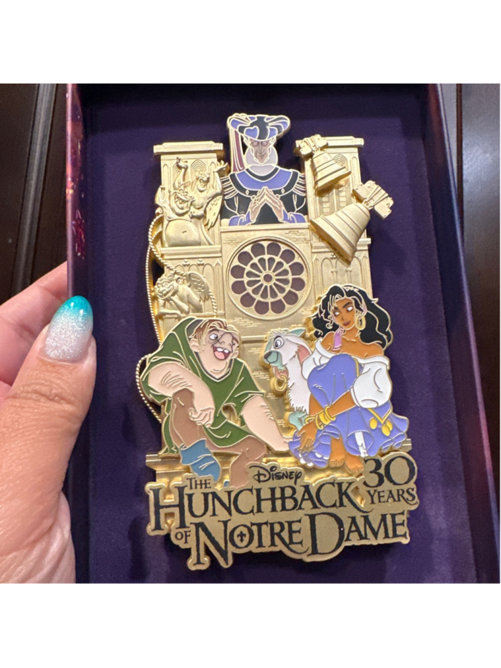 Disneyland Paris Hunchback Of Notre Dame Pin 30th Anniversary LE 800 DLP Park